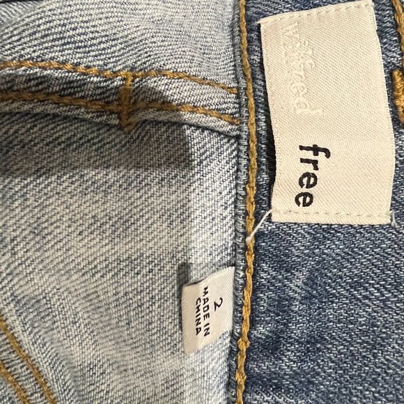 aritzia wilfred free denim skirt size 2 - Picture 6 of 6